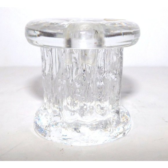 Vintage Kosta Boda Sweden Göran Wärff Rurik 2" Pillar Candle Holder - Picture 9 of 16